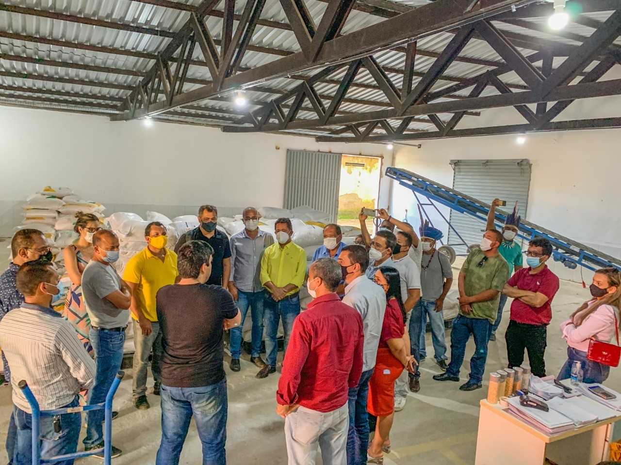 Camacã: Prefeito Paulo do Gás e o vice Rai de Panelinha se reúnem com prefeitos do CIMA